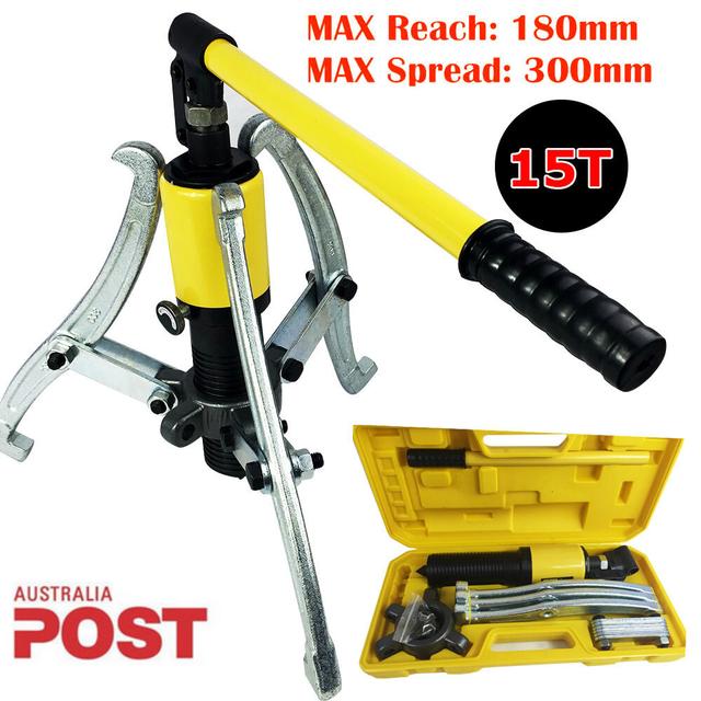 TEMU 15t Hydraulic Wheel Puller - A Garage Tool Set For Extracting Hubs, Flanges, Gears, And Bearings