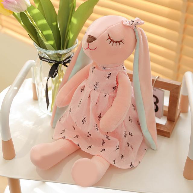 TEMU A Bunny Plush Toy Is A For Birthdays, Christmas, Or Halloween, Ideal For Decorating Your Living Room Or Bedroom