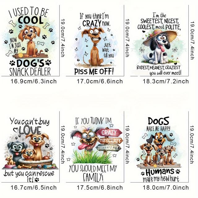 TEMU 12pcs 6l+6s -themed Diy Heat Transfer Stickers, Suitable For Clothing Dtf Heat Press Patches, Colorful Plastic Adhesive Fabric Appliques, Suitable For T-shirts And Fabrics