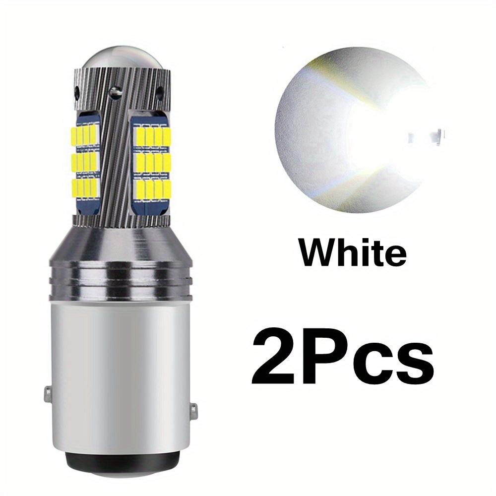 TEMU 2pcs New 1157 P21/5w Bay15d 2016 Led Car Bulbs Turn Auto Rear Fog Lamp Daytime Running Light 12v, Without Battery