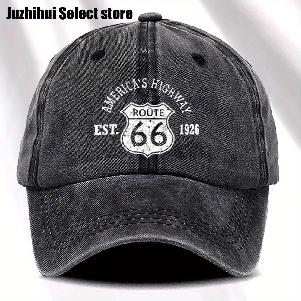 TEMU 1pc Retro Hat, Washed Baseball Cap, Hat, Fashionable Washed Retro Hat, Outdoor Baseball Cap With Curved Brim