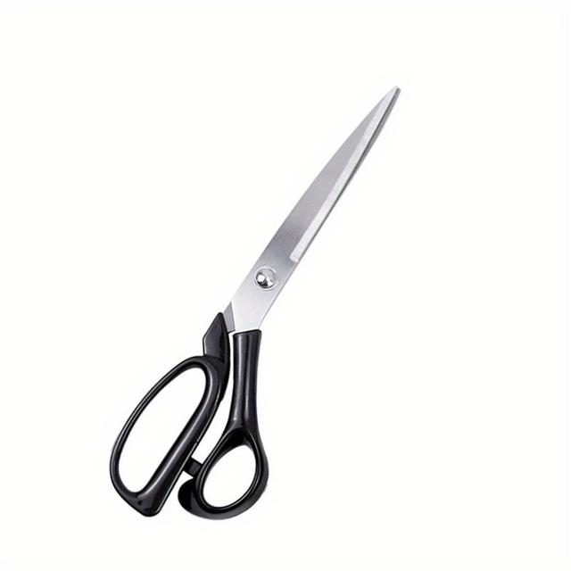 TEMU 10-inch Professional Tailor Scissors Blade Sharp Fabric Cutting Ergonomic Handle Clothing Office Universal Sewing Tool Additions