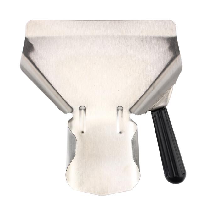 TEMU 1pc Durable Stainless Steel Popcorn & Serving Shovel - Ergonomic, Kitchen Gadget For Efficient Snack , Ideal For Concession Stands & Home Use