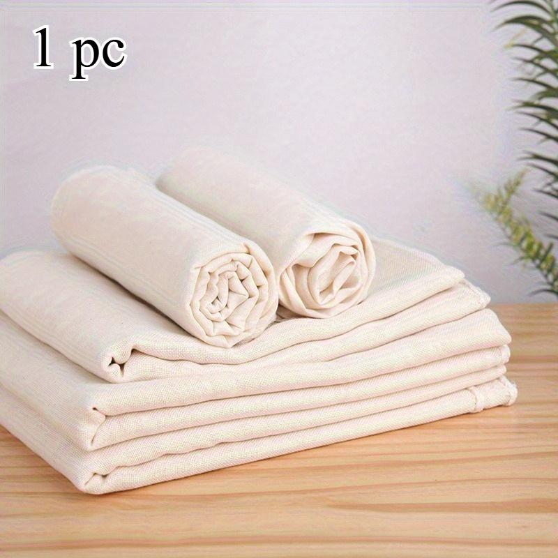 TEMU Premium Unbleached Reusable Cheese Cloths - 20x20in Strainer Muslin For Straining, Cold Brew Filtering, And Cheese Making - Durable, Easy To Clean, And Long-lasting