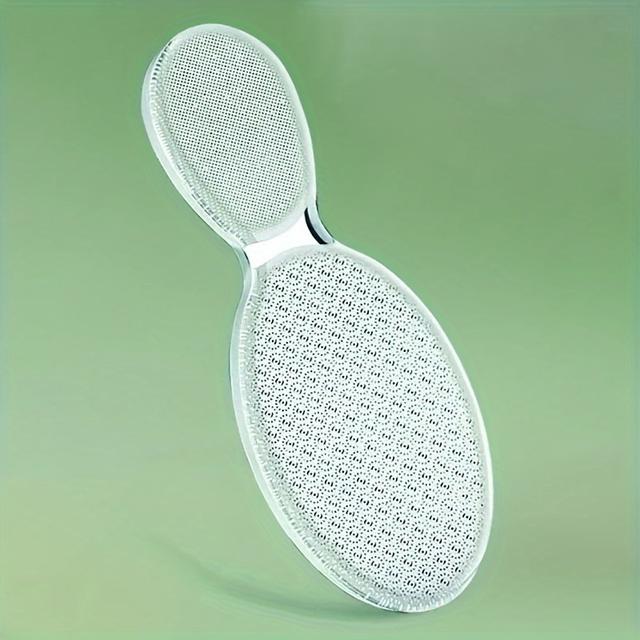 TEMU New Nano Glass Foot File - Remover, Nail Grinder & Exfoliating Board For Smooth Feet, Textured Surface, Durable Construction