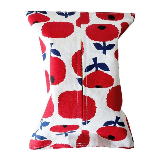 TEMU 【商品名】車用、トイレットペーパー、ティッシュ、バスルームアクセサリー、洗面用品、ティッシュボックスに最適な、布製コットン製引き出し式ティッシュボックス