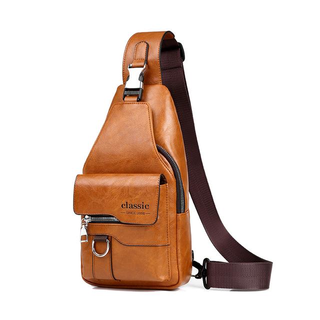 TEMU Crossbody Bag Large Capacity Vintage Messenger Shoulder Bag