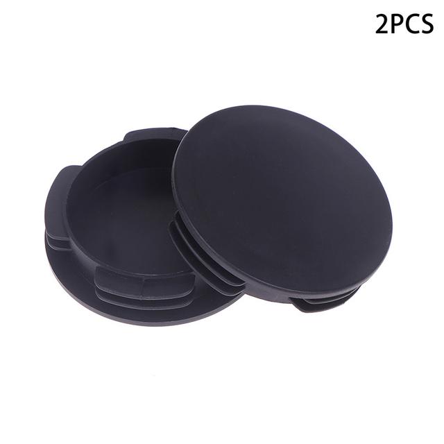 TEMU 2pcs Rear Waterproof Anti-rust Tail Pipe Exhaust Tip Cover Protector Cap For Smart 450, 451, 453 & Forfour W451/w453, Vehicle Maintenance, Simple Round Design, Durable Plastic