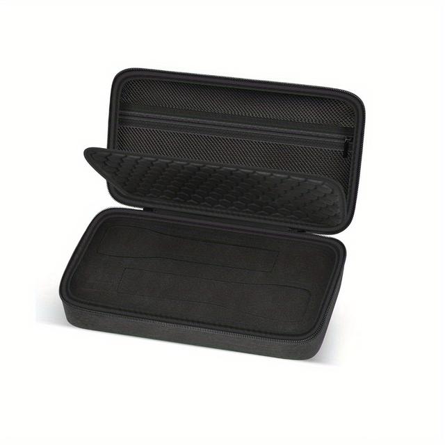TEMU Wireless Microphone Case With Diy Foam - Fits , , & More - Ideal For Singing, Recivers, Audio Cables & Power Cords - (box Only)
