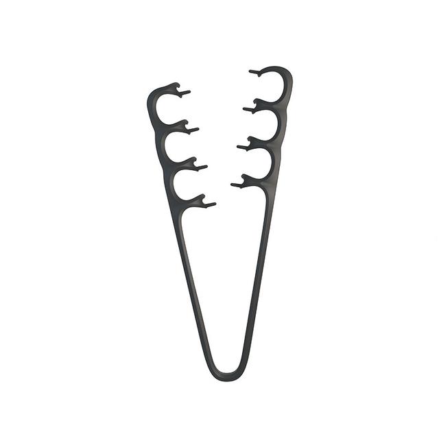 TEMU Verbesserter, flauschiger Styling-Texturkamm mit zusätzlichen Zähnen zum Abdecken von Wurzeln und Pony, ein Haarstyling-Tool