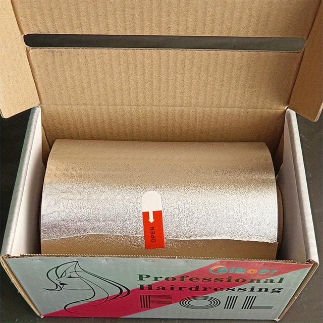 TEMU 50m/100m Carta Stagnola per Parrucchieri, Carta Stagnola per Permanente e Tinture, Carta Stagnola 100m, Carta Stagnola per Unghie