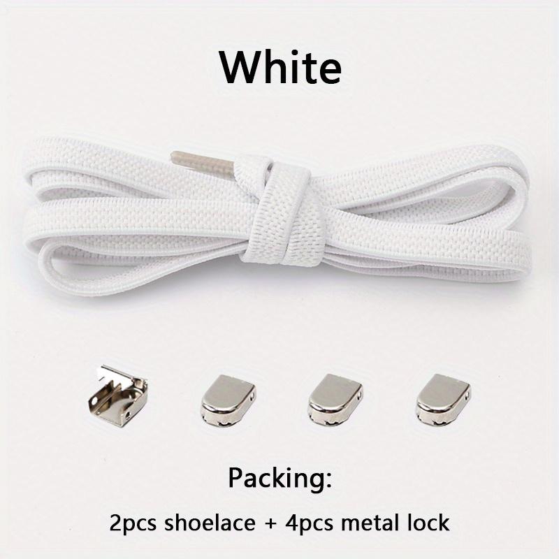 TEMU No Tie Elastic Shoe Laces For Adult Sneakers Shoelace Flat Expand