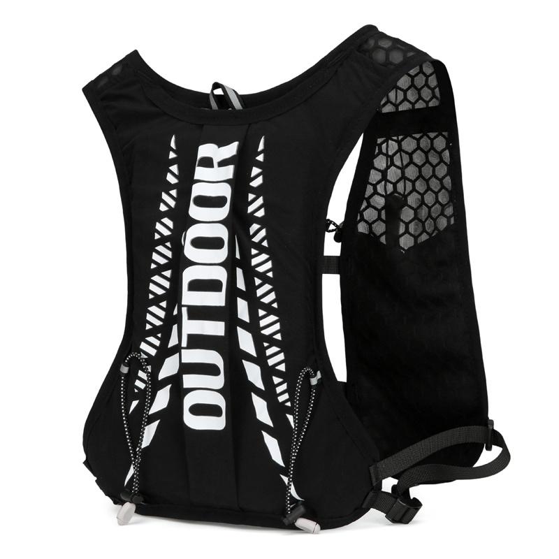 TEMU A Lightweight Sports Vest Backpack With Reflective Design For Nighttime, Suitable For Hiking, Trail Running, Cycling, And