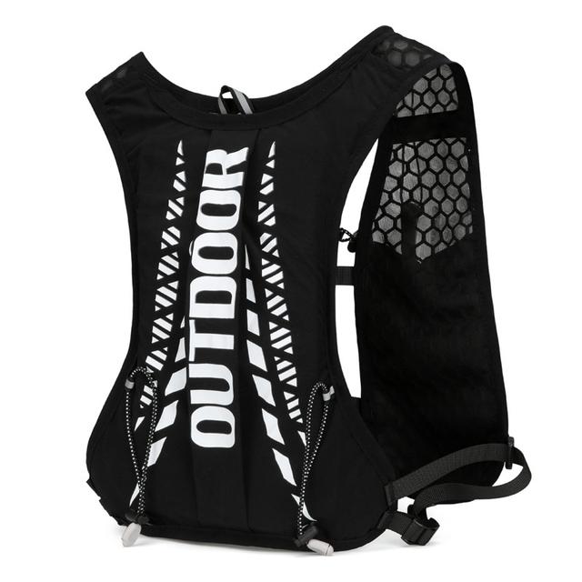 TEMU A Lightweight Sports Vest Backpack With Reflective Design For Nighttime, Suitable For Hiking, Trail Running, Cycling, And