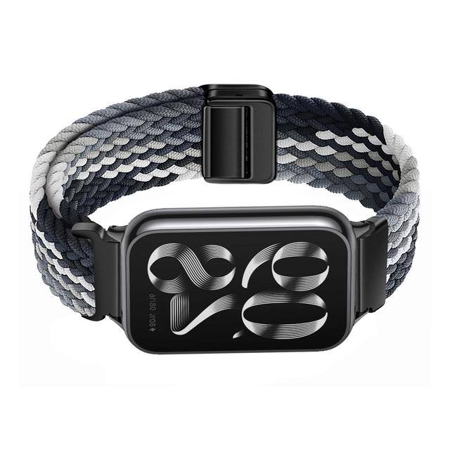 TEMU This Woven Nylon Magnetic Strap Is Compatible With The Xiaomi Pro And Features A Magnetic Buckle. An Elastic Woven Nylon Strap Suitable For Men And Women For Sports And Outdoor Activities