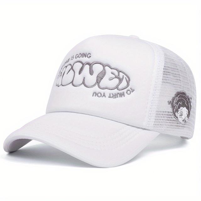 TEMU قبعة بيسبول خفيفة الوزن وقابلة للتنفس للاستخدام الخارجي مع حماية من UPF، إغلاق قابل للتعديل، مريحة طوال العام - ألوان أبيض/أسود وبني/وردي للرجال والنساء، غطاء رأس أنيق ومتين