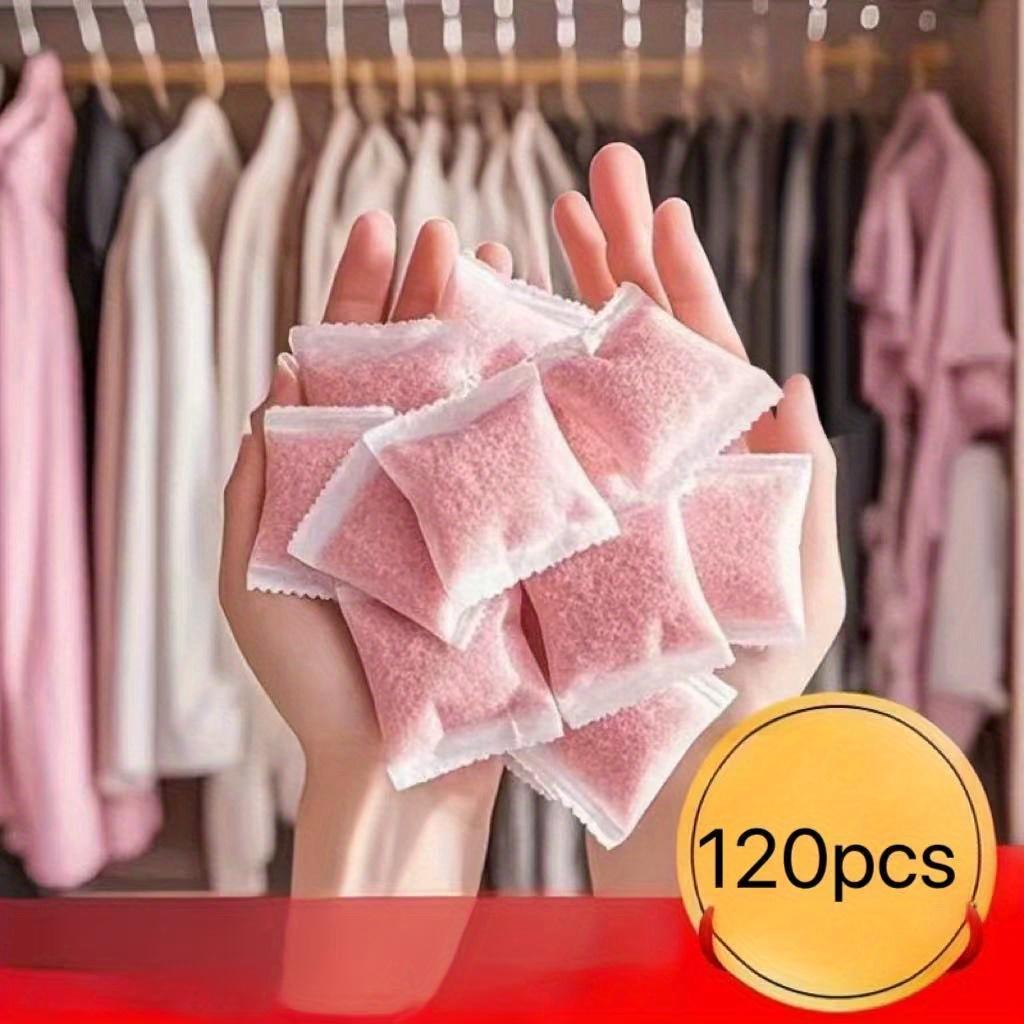 TEMU 120pcs Rose Fragrance, Long-lasting Scent, Suitable For , Moisture-absorbing Bag, Air, Suitable For Home Use.