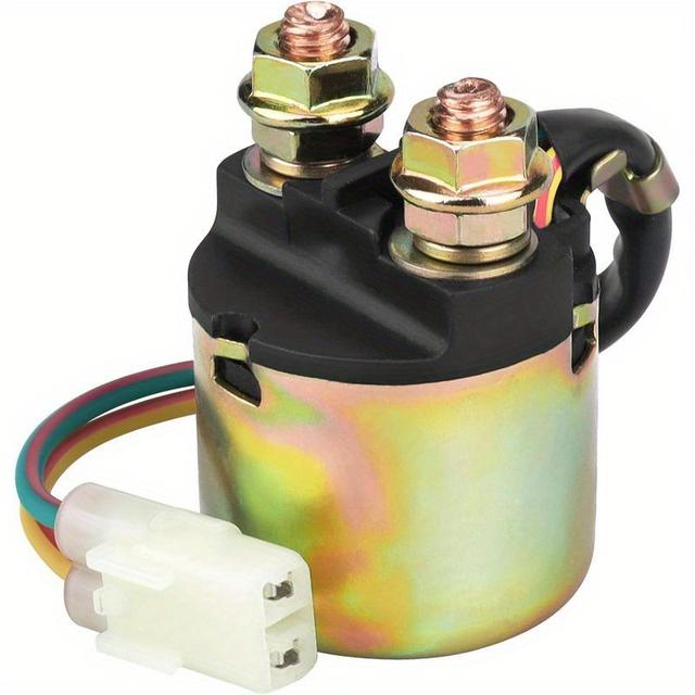 TEMU Starter Solenoid Relay Compatible With For Trx350 Models 420, 400, 350, Foreman 400, 500, 520, Rubicon 500, And Rincon 650, 680, As Well As 90, Part Number Snd6073 35850-hm7-000