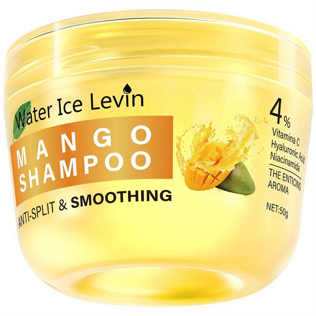 TEMU Shampoo savat tartalmaz, mélyen ápolja a , simítja a göndörödést, hidratálja és táplálja. Frissítő mango illatot ad, táplálja a hajszálakat és a gyökereket, így a haj puha, és fényesebb lesz.