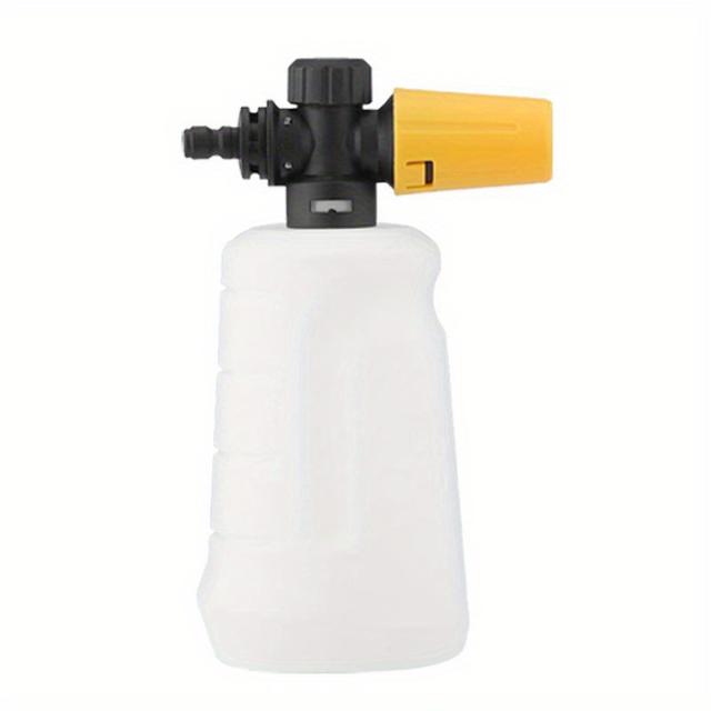 TEMU High-pressure Pa Foam Large-mouth Car Wash Machine Foam Gun Foam Applicator Car Cleaning And Detailing Machine Spray Gun Accessory