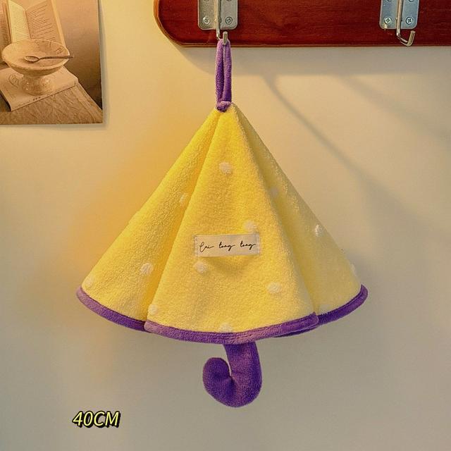 TEMU ผ้าเช็ดมือลายการ์ตูนน่ารัก ดูดซับน้ำได้ดีเยี่ยม ทำความสะอาดง่าย เหมาะสำหรับใช้ในห้องน้ำและห้องน้ำ