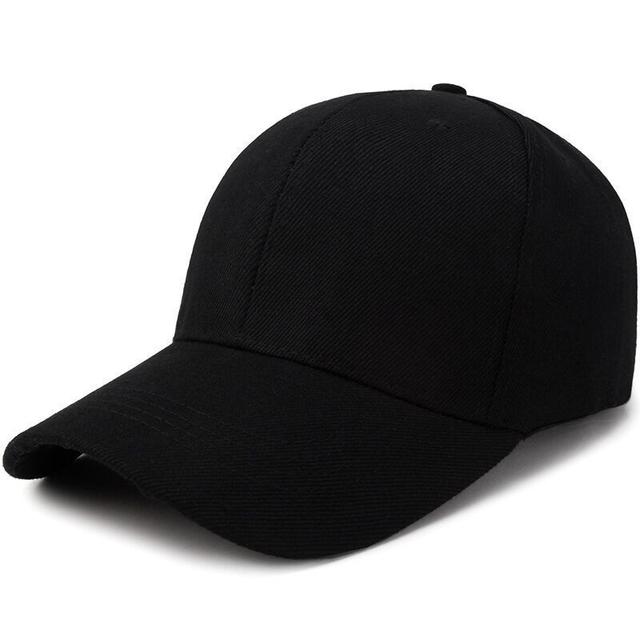 TEMU Diy Solid Color Baseball Cap For Men And Women