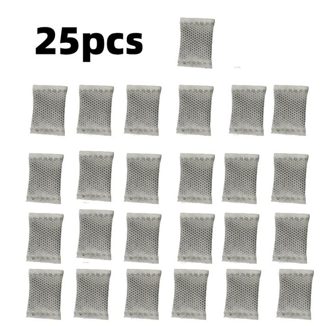 TEMU 5-db/25-db Szén Zsákok, Prémium Szén, Akvárium Szűrő Szén, Akvárium Szűrőanyag, Víztisztító Szén, Akvárium Szűrőanyag Szén Granulátum Halaknak