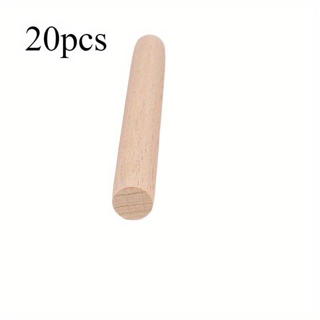 TEMU 8/15/20 piezas de palillos rítmicos, palos musicales de madera para instrumentos de percusión en el aula, para amantes de la