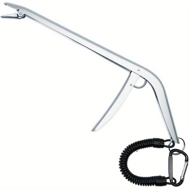 TEMU Stainless Hook Remover 11.8 Inch Deep Throat Hook Anti Rust Sea Fishing Special Buy And Rope, For Skills, Press And Push To To Avoid Injuring The Fish Or Hands