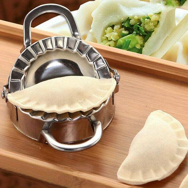 TEMU Shaon Stainless Steel Dumpling And Wonton Makers Are Used To Make Perfect Dumplings, Pies And Pastries - Essential Kitchen Gadgets For Preparation, Dumpling Machines
