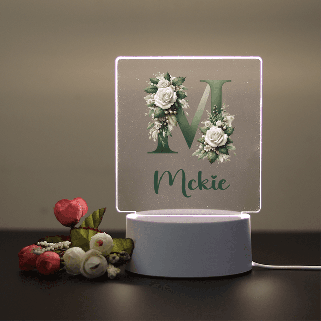 TEMU 1pc Custom Name Personalized Night Light, Pattern In , Led Night Light, Decorative Desk Lamp Night Light, Valentine's Day Gifts, Mother's Day Gift, Birthday Gift, Gifts For Family And .