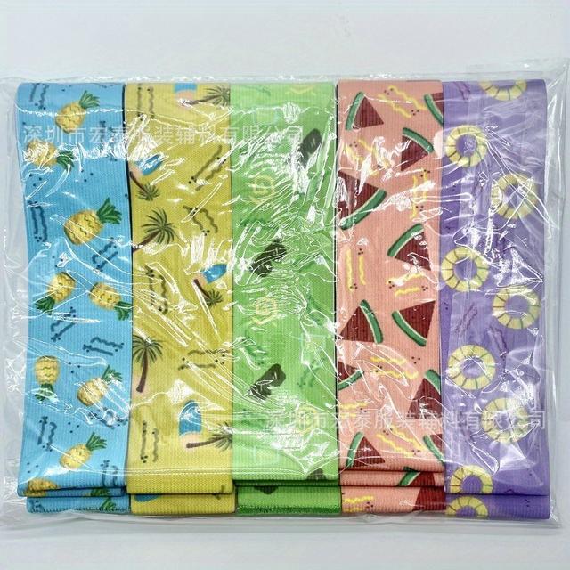 TEMU Set van 5 stuks handdoekbanden voor strandstoelen, elastische handdoekbanden, duurzame beddengoed opbergriemen