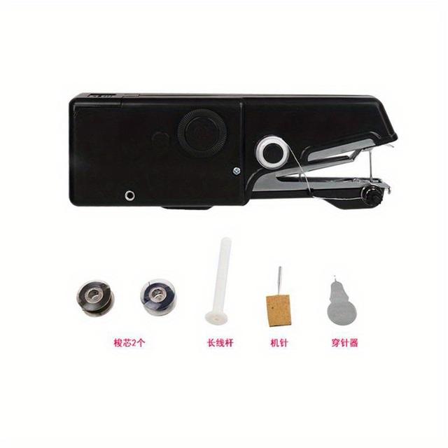 TEMU Portable Sewing Machine Handheld Electric Mini Makina Sewing Machine Zigzager Sewing Machine