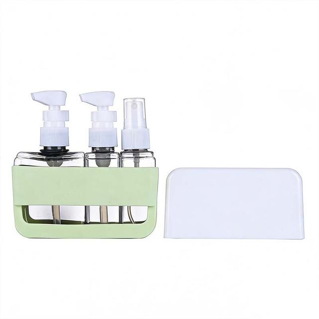 TEMU Travel-sized Cosmetic Spray Bottle Set, Including Spray Bottles And Refillable Containers For Toner, Alcohol, Disinfectant, And Lotion (with Storage Box)