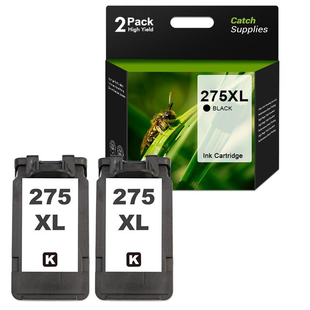 TEMU For Pg-275xl & Cl-276xl High- Ink Cartridge - Compatible With Ts3520, , Tr4722, Tr4722 Wireless Printers - Remanufactured, , Cost-effective Replacement (1 Black + 1 Magenta) - Compatibl