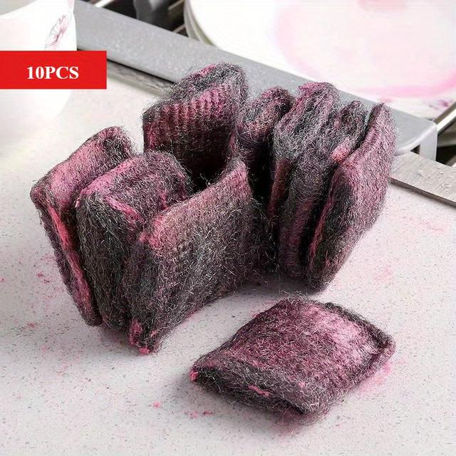 TEMU Niemiecka Szczotka do Mycia z Mydłową Gąbką, Kuchenna Szczotka do Mycia Naczyń, Wbudowana Szczotka do Czyszczenia z Mydłem w Proszku