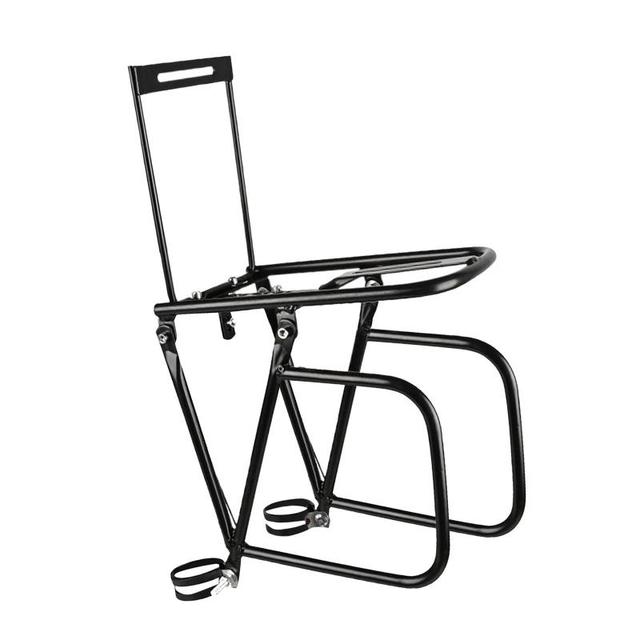 TEMU Bike Front Carrier Rack Metal Luggage Bracket For Bikes Travel