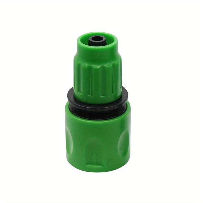 TEMU Garden Irrigation 3/8" Telescopic Pipe Quick Connector Water Gun Additions Car Washing Repair Coupling 8/11mm Hose Fittings