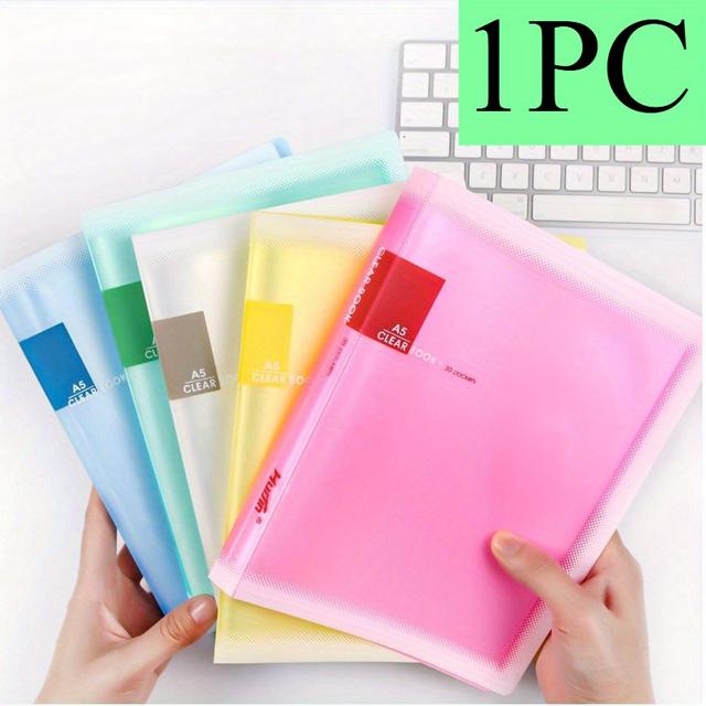 TEMU A5 Dikke Meerlaagse Binnenpagina Informatieboek Fotoalbum Testpapier Data Piano Kunst Compilatie