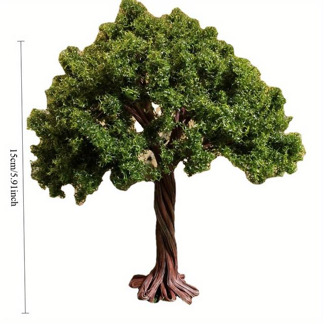 TEMU Arquitectónico a de Madera con Simulación de Árbol de Alambre, Tamaño 10-18cm para Paisaje en Miniatura y de Papel