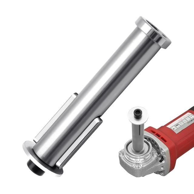 TEMU Silvery M14 Thread Satin Roller Adapter Mounting M14 Thread Satin Machine For Roller Grinding Machine