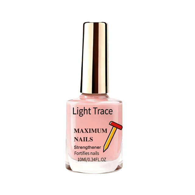 TEMU Jelly Nude Pink Nail Strengthening Liquid 10ml, Effect, Nails Translucent For A Delicate Look, Suitable For Daily Use, Travel, Dining, Christmas, And Holiday Gifting