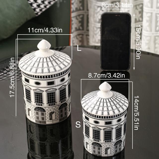 TEMU keramiska burkar för hemmabruk i matsalar, vardagsrum och kök, lämpliga för förvaring av spannmål, , godis och bröd, idealiska för utomhusevenemang, bröllop, fester, presenter och födelsedagar