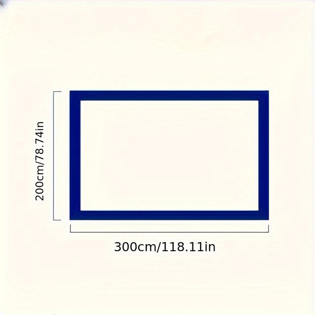 TEMU 200,0 x 300,0 Oxford-Tuch-Zelt-Seitenwand, Outdoor-Zelt-Sperrstoff, hergestellt aus strapazierfähigem Oxford-Material, geeignet für Ausstellungen und Veranstaltungsorte