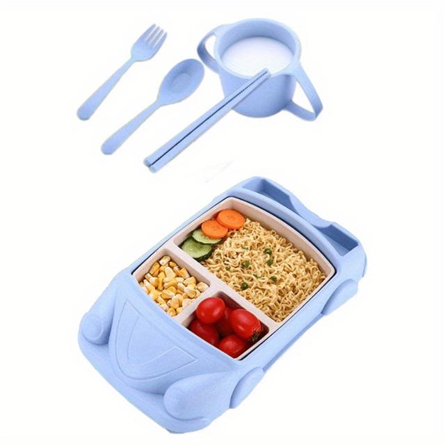 TEMU Portable Barbecue Picnic Tray With Divided Sections For Portion Control, Ideal For And Home Use