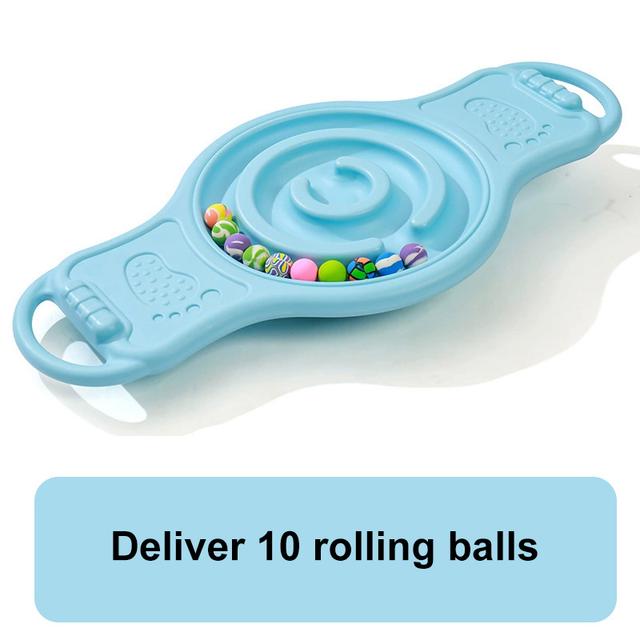 TEMU 1 ks náhradními míčky, vybavení pro trénink senzorické , balanční deska, domácí využití, vesmírný létající disk, balanční platforma, vybavení pro trénink koncentrace a senzorické