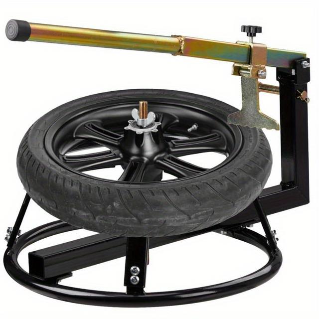 TEMU Universal-Motorradreifenwechsler, Rundreifenentferner für 16-21 Zoll Reifenwechselständer – Vielseitiger Reifenwechsler-Mount für Motorräder und Geländefahrzeuge