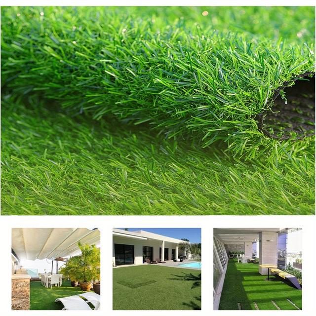TEMU Decorative Swags Artificial Grass Carpet 2x3m, Artificial Grass Height 30 Mm, Lawn Carpet (by Metre) Lawn Carpet Outdoor Carpet Weatherproof Rolled Lawn Grass Mats For Balcony, Terrace, Garden,