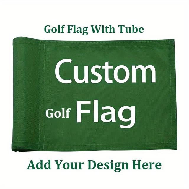 TEMU 1 unidad, Banderas de Personalizadas Mini Pin con Tubo Inserto para Jardín Trasero, Banderas de 3 Capas Sin Asta, Acento de Jardín Trasero,Diseño en Capas,Tejido de Triple Capa