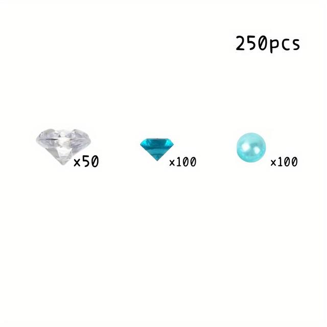 TEMU 250pcs, Artificial Pearls, Used For Vase Filling, Home Decoration, Wedding Banquets, And Tabletop , Weddings, Birthdays, Proposals, Diy Crafts, Easter Party Decorations,